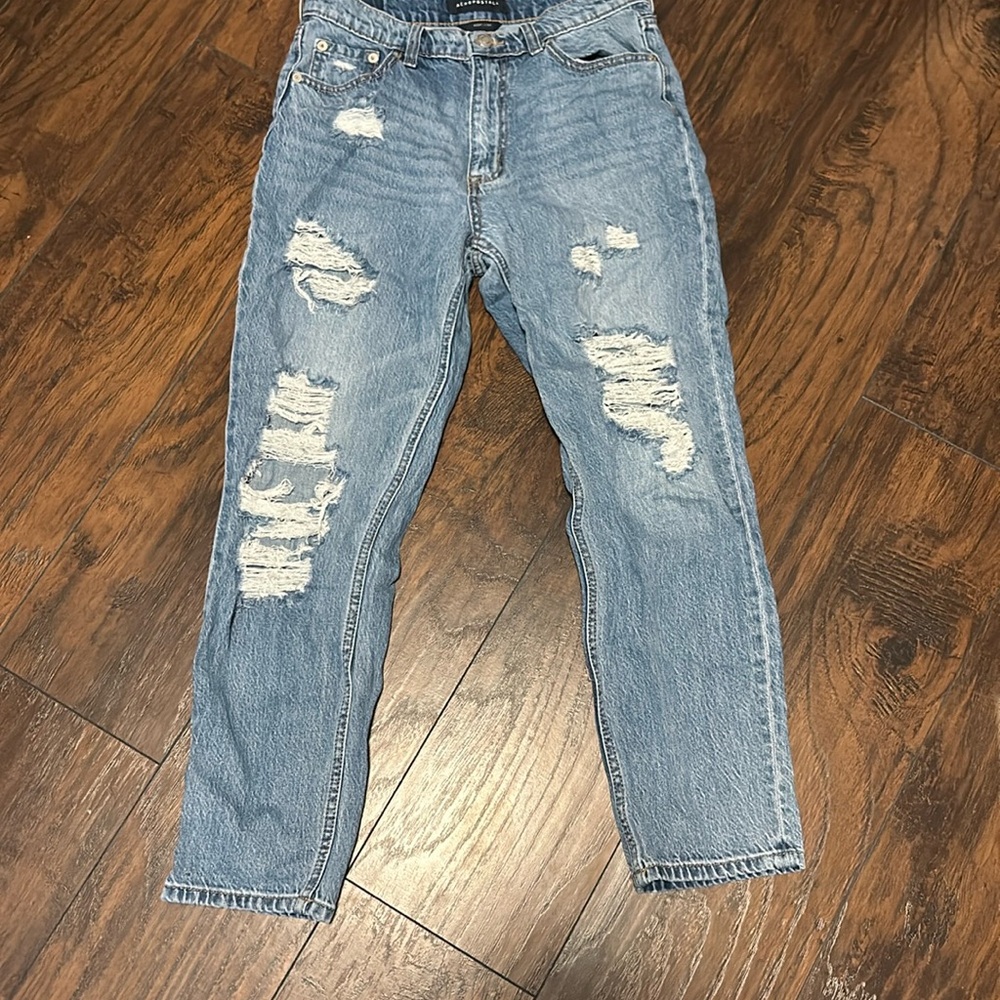 Aeropostale mom jeans